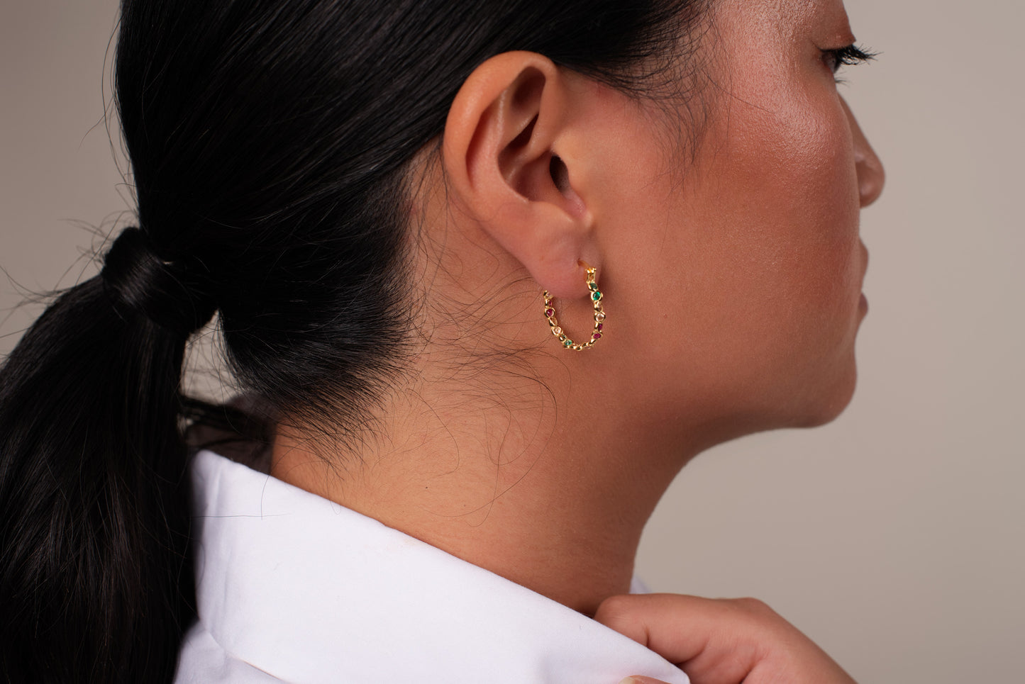 Pendientes arcoiris