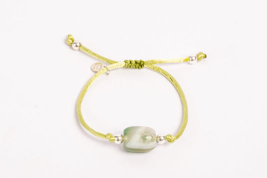 Pulsera Funk Rock pistacho